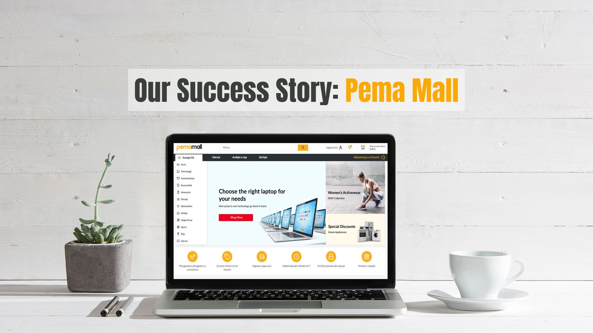 Our Success Story: E-commerce Concept For PEMA MALL