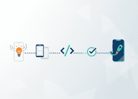 Idee zur marktfähigen App – Prozess Header