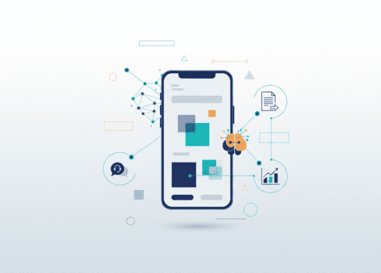 KI in Apps – Business Header
