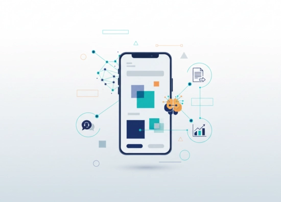KI in Apps – Business Header