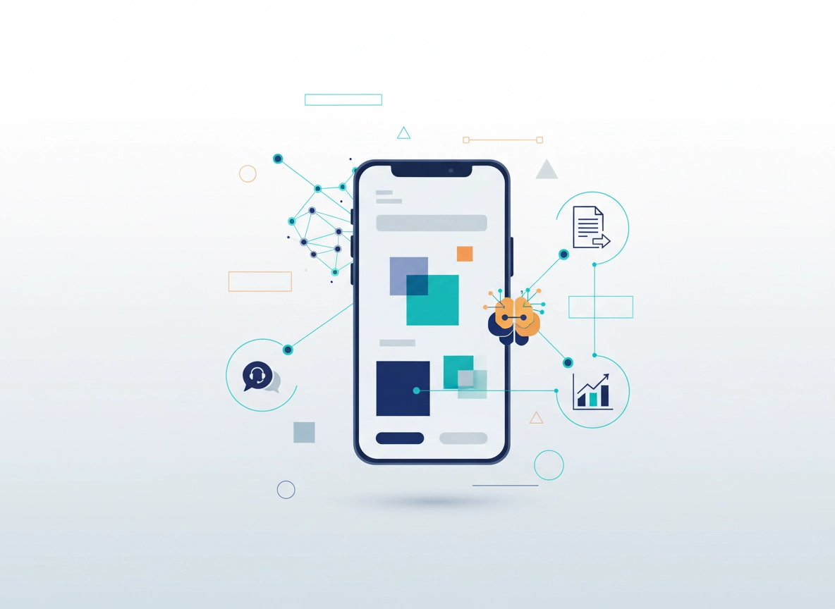 KI in Apps – Business Header