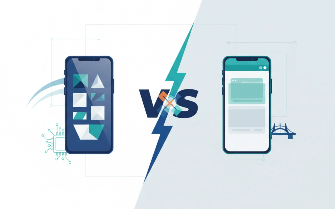 Native vs. Hybride App – vs Layout
