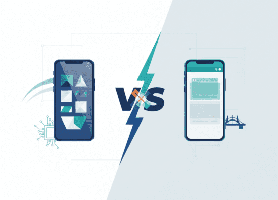 Native vs. Hybride App – vs Layout